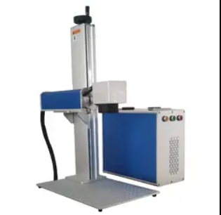 Split Type Mini Portable Laser Engraving Machine 20w 30w 50w Fiber Laser Marking Machine for metal barcode