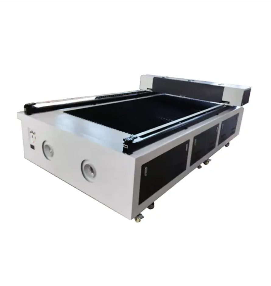 1530 plywood wood flatbed co2 laser cutting machine 150W 300w