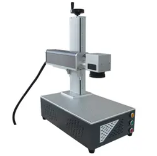Intelligent Built-in Dual Light 30W Laser Marking Machine for Metal