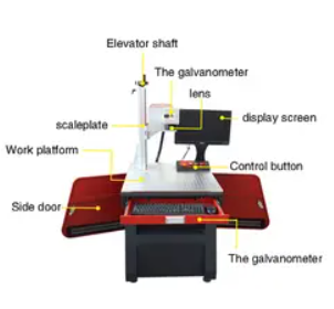 3W UV laser marking machine cutting mobile phone tempered film