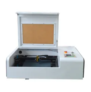 desktop 40w 50w co2 laser engraving machine for leather clothing machine