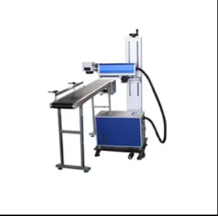 30W carbon dioxide flying laser marking machine date inkjet printer