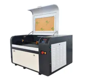 laser engraving machine for a thin mirror