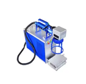 Hand-held optical fiber marking graphics and text markup machine 20w/30w/50w