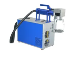Hand-held optical fiber marking graphics and text markup machine 20w/30w/50w