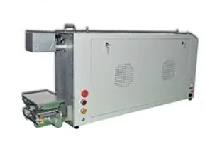 portable CO2 glass tube laser marking machine price for double color plate