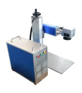 30 watts 50 watts fiber laser marking machine for metal nameplate