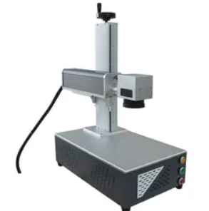 Intelligent Built-in Dual Light 30W Laser Marking Machine for Metal